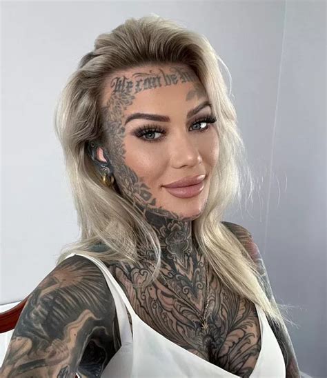 Britain S Most Tattooed Woman Says You Re Welcome As She Makes Racy Content Free Daily Star