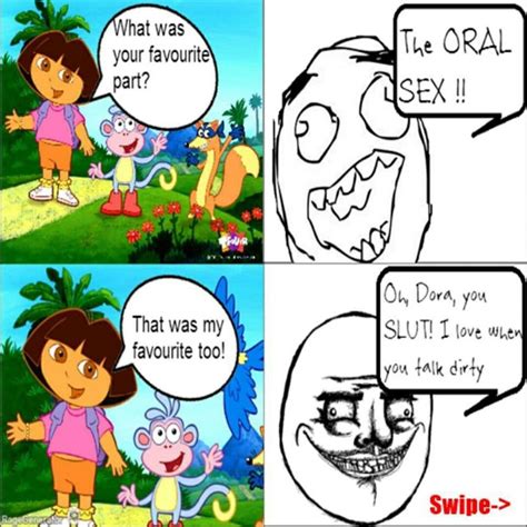Dora Cartoon Memes Faces Maria Cuquitas