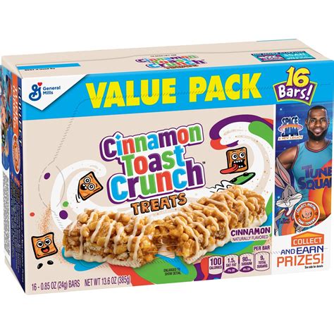 Soft Baked Bars Cinnamon Toast Crunch 16ct