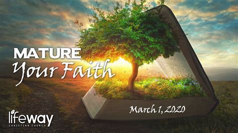 Mature Your Faith March 1 2020 Youtube