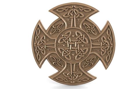 Celtic Cross Bas Relief Cnc 3d Model 3d Printable Cgtrader