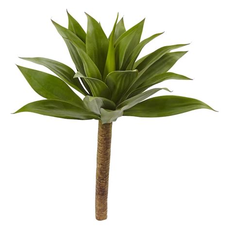 Nearly Natural 32 In Green Indoor Agave Artificial Plant In The