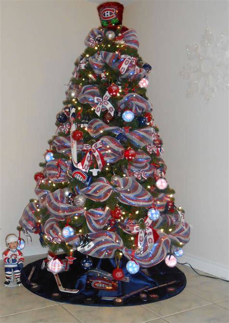 Montreal Canadiens Christmas Tree  Christmas decorations canada