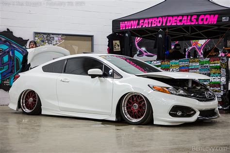 Bagged And Boosted 9th Gen Civic Si Coupe
