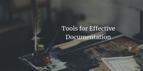 Tools For Effective Documentation Thejesh Gn