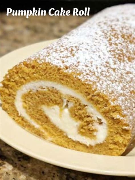 This is the easiest pumpkin roll recipe i've ever made. Cheesecake-filled Pumpkin Cake Roll | Recipe in 2020 ...