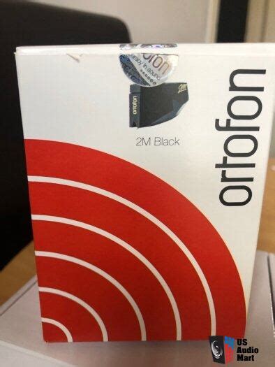 Ortofon 2M Black Moving Magnet Cartridge With Nude Shibata Diamond
