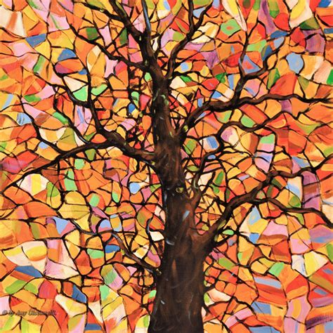Stained Glass Tree By Amy Giacomelli Mosaic Love Pinterest