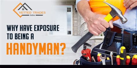 What Is The Importance Of Being A Handyman How Can You Become The One
