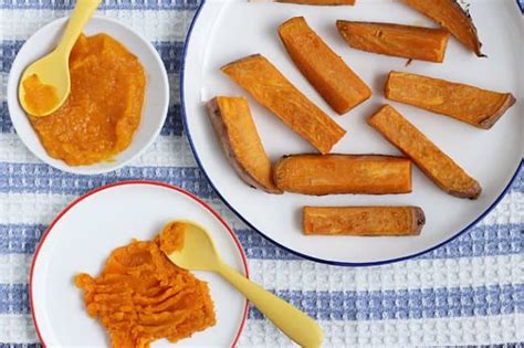 Sweet Potato Baby Food 1 Method 3 Ways To Serve Blw And Pureed