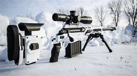 With Its New Stormtrooper White Cerakote Pattern The Cadex Defence Cdx