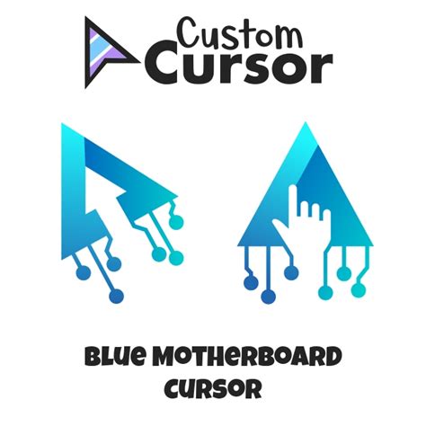 Blue Motherboard Cursor Custom Cursor