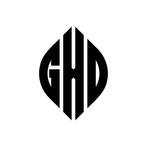 diseño de logotipo de letra de círculo gxo con forma de círculo y