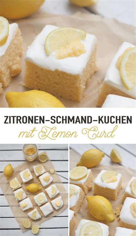Lemon curd ist eine super leckere creme, die man für viele sachen verwenden kann: Saftiger Zitronen-Schmand-Kuchen mit Lemon Curd - Rührteig ...