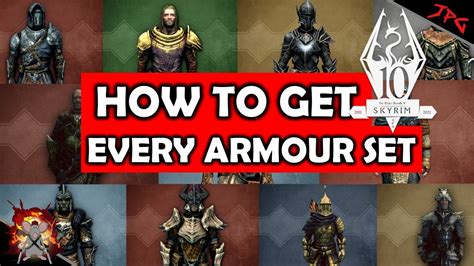 How To Get Every New Armor Set In Skyrim Anniversary Edition Quick