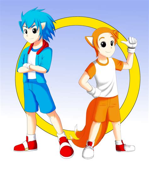 Humanoid Sonic And Tails By Quesogr7 On Deviantart