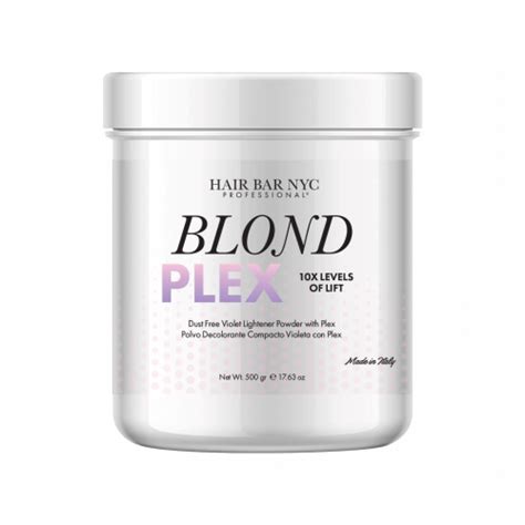 Blond Plex Charcoal Lightener Powder 10x Lvls Hair Bar Nyc Professional