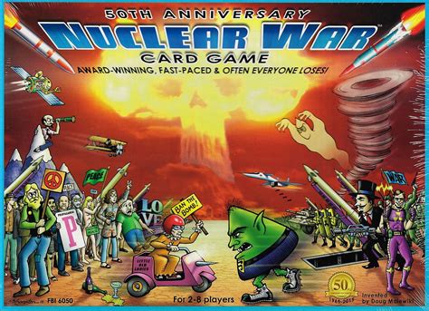 Nuclear War The Card Game 50th Anniversary Edition Flying Buffalo