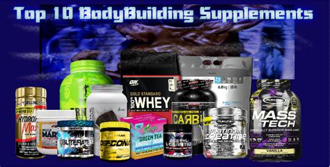 Top 10 Bodybuilding Supplements