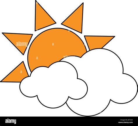 Sunny Day Vector Illustration Stock Vector Image And Art Alamy
