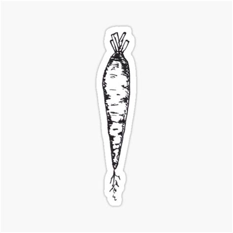 Carrot Sticker By Eorgass Redbubble
