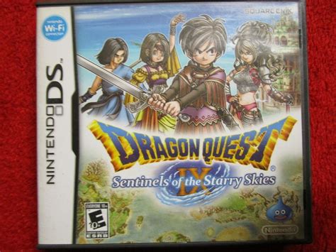 Dragon Quest Ix Sentinels Of The Starry Skies Nintendo Ds Dsi 2ds 3ds Nds Rpg Dragon Quest