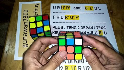 Rumus Rubik 3x3 Part 1 YouTube