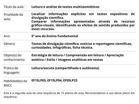 Atividades Com Textos Multissemióticos