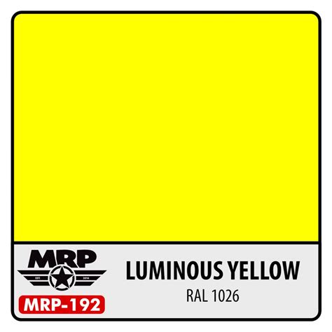 Luminous Yellow RAL 1026