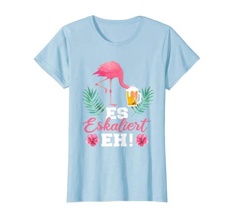 Dan heb je geluk, want hier. Es eskaliert eh Flamingo Bier T-Shirt | Flamingo ...