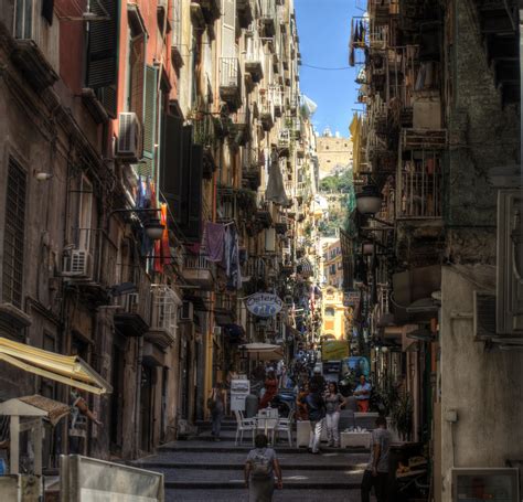 A Backstreet In Naples Italy Street Of Naples Naples In Flickr