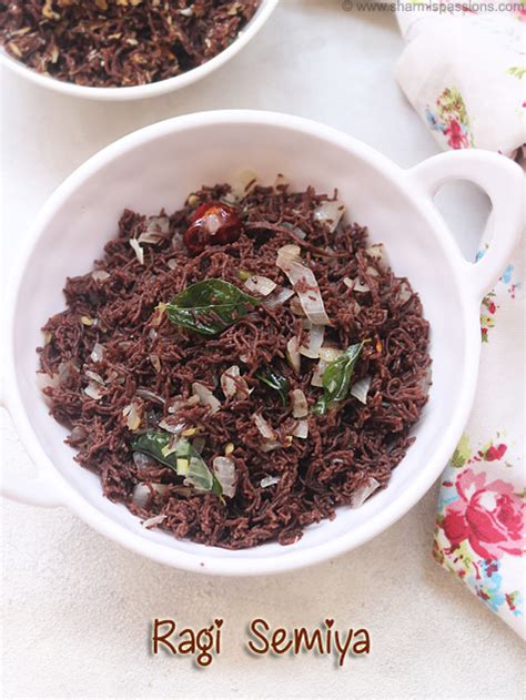 Ragi semiya sweet recipe in tamil. Ragi semiya recipe, Ragi vermicelli upma recipe