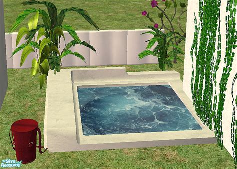 The Sims Resource Vintage Hot Tub