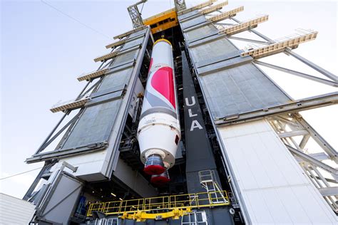 Vulcan Rocket Stacked For Inaugural Launch