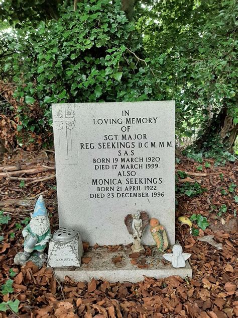 Reg Seekings Founding Member Of The Special Air Service And Buried In