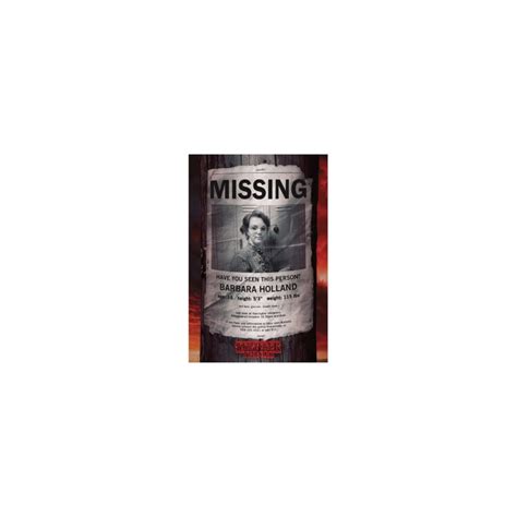 Comprar Poster Stranger Things Barb Missing Barato