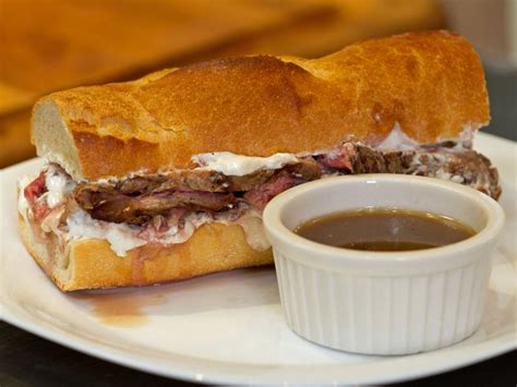 We are running this french dip sandwich and mac through the weekend. French Dip Steak Sandwiches with Horseradish Sauce Recipe ...