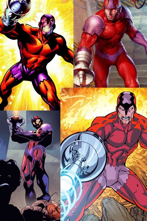 An Image Of Comic Characters In Different Poses And Colors Including