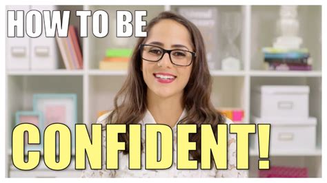 How To Be Confident Tips To Build Your Confidence Youtube