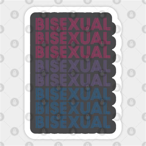 Retro Bisexual Pride Bisexual Sticker Teepublic