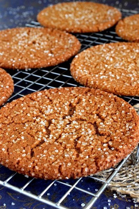 Ginger Snap Cookies Lord Byron S Kitchen Ginger Snap Cookies Recipe Ginger Cookie Recipes