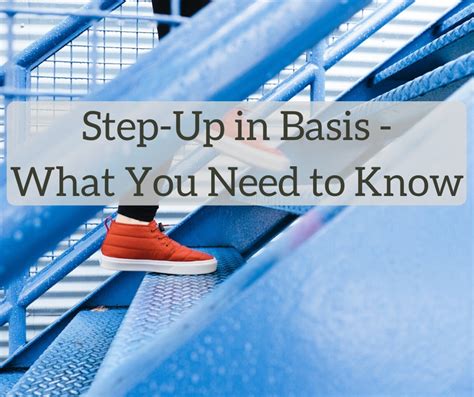 We have now placed twitpic in an archived state. Step-Up in Basis - What You Need to Know - The White Coat ...