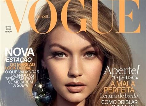 Gigi Hadid é eleita a melhor de Vogue covers Capas de revista da vogue Capas de revistas