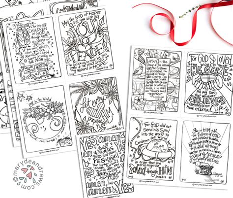 Printable Bible Coloring Pages: 25 DAYS OF ADVENT JOY