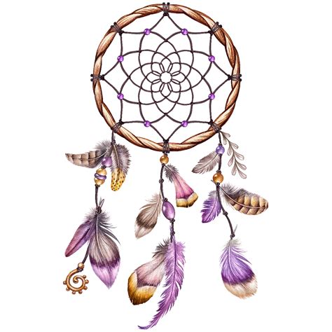 Download And Dreamcatcher Illustration Watercolor Frames Borders