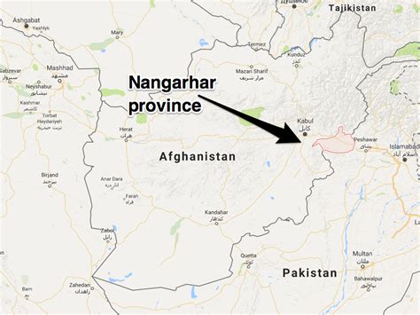Nangarhar Map Fileafghanistan Nangarhar Province Locationpng
