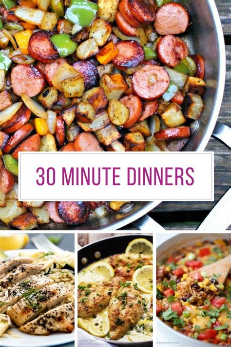 best 30 minute dinner recipes easy midweek meals best easy dinner recipes 30 minute