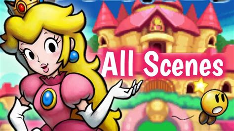 Bowser S Inside Story All Peach Scenes Youtube