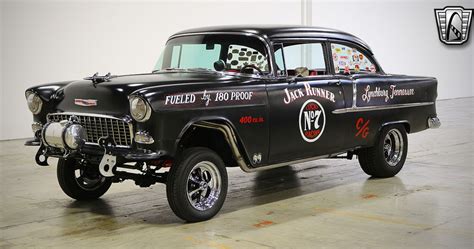 What A Gas The 1955 Chevrolet Bel Air Gasser In Focus