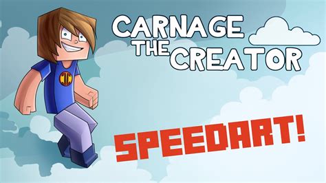 Minecraft Speedart Carnage The Creator Youtube